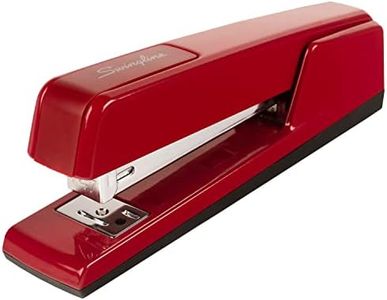 Swingline Stapler, 30 Sheet Capacity, 747 Classic Stapler, Jam Free, Metal, Lipstick Red (74718)