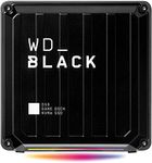 WD_BLACK D50 2TB Game Dock with Ultra-fast NVMe SSD up to 3000 MB/s Customizable RGB lighting with Thunderbolt 3 Connectivity