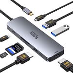 USB C Docking Station Dual HDMI Mon