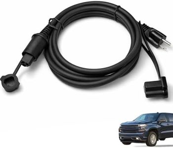 84564686 Block Heater Cord Cable for GM Vehicles – Engine Coolant Heater Power Cable for 2019-2025 Chevrolet Silverado 1500/LD/LTD, GM Chevy Silverado 2500/3500 HD Duramax, Buick 2019-2024