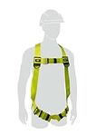 Honeywell Miller H100 Safety Harness 1 pt MB - Universal size (L/XL) - 140kg max weight - cost effective, yellow, 1036293