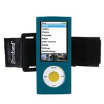 Tuneband, Grantwood Technology's Armband, Silicone Skin for iPod Nano 5th Generation (8GB/16GB/Camera), Teal