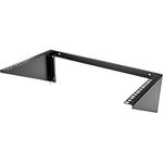 StarTech.com 6U Wall Mount Patch Panel Bracket – 19 in – Steel - Vertical Mounting Bracket for Networking and Data Equipment (RK619WALLV)