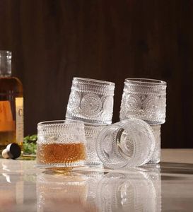 ZROY ENTERPRISE Premium Crystal Old Fashioned Spinny Whiskey Glasses, 170 ml, Set of 6, Transparent Tumblers, Perfect for Scotch, Bourbon, Wine, Cocktails, Gift for Whisky Lovers