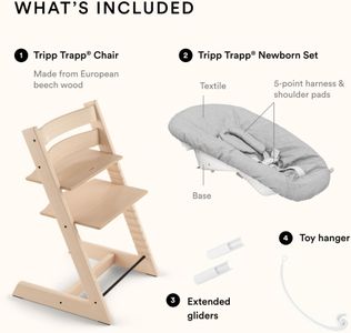 Stokke Tripp Trapp High Chair – Natural Wood Adjustable Seat