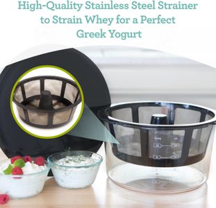 Euro Cuisine Greek Yogurt Maker – Homemade Yogurt Machine