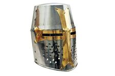 Szco Supplies Brass Crusader Helmet