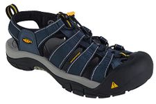 Keen Men's Newport H2 Sandal,Navy/Medium Grey,7.5 M US