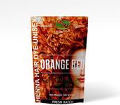 1 Pack Of Red/Orange Henna Hair & Beard Color/Dye 100 Grams - Natural Hair Color, Plant-based Hair Dye - The Henna Guys