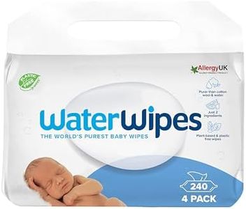 Waterwipes Newborn Baby Wipes, 4 x 60 each