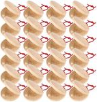 Fuyamp 24 Pcs Castanets Wooden Musi