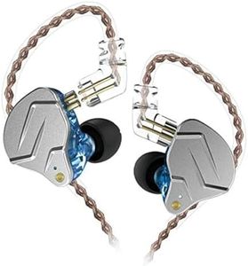 Écouteurs intra-auriculaires KZ ZSN Pro Dual Drivers 1BA 1DD HiFi Power Bass Écouteurs filaires haute clarté avec câble détachable pour musicien audiophile