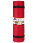 Crown Cult Yoga Mat for Women and Men 13MM NBR Material with Carrying Strap, Extra Thick Exercise Mats for Workout Yoga Mat for Women for Workout, Yoga, Fitness, Exercise Mat Anti Slip Yoga Mats Exercise Mat for Home, Gym, Pilates & Workout (With 1 Year Warranty)