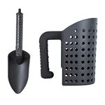 Ksrnsne 2Pcs Sand Scoop and Shovel Accessories for Metal Detecting and Treasure Hunting