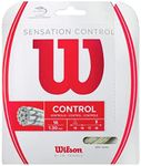 Wilson Sensation Control 16 Tennis String - Set, White