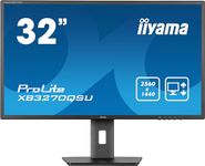 iiyama Monitor Desktop XB3270QSU-B1, 31.5", QHD LED, IPS, 2560 x 1440/100Hz, 1H1DP, HAS, Black