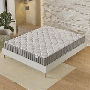 Matelas Sirius 140 x 190 cm- Épaisseur 22cm- Latex Naturel & Accueil Confort 400g/m2 (Anti-Points de Pression)- Soutien Tonique Ferme & Enveloppant