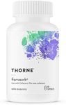 Thorne Ferrasorb - Complete Blood Support Formula with Iron, Folate, and B vitamins - 60 Capsules - 60 Servings
