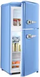 OOTDAY Retro Mini Refrigerator, 4 C