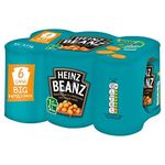 beans Heinz Beanz In A Rich Tomato Sauce Baked , 14.64 Oz / 415 G, 6 Pack