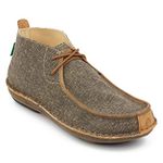 Tamarindo Jetty Boot Men's Lightweight Chukka Shoe, Ash/Sand, 11.5