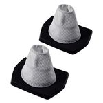 HQRP 2-Pack Dust Cup Filter Replacement for Dirt Devil F38 2DS2101000 compatible with Dirt Devil Gator BD10085 BD10090 BD10100 BD10100K BD10100FDI Cordless Hand Vac Vacuum Cleaners