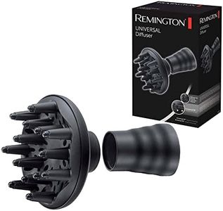 Remington Diffuser Universal - Attachment [Curls and Volume] with Silicone Adapter for Almost All Hair Dryers, Accessories D52DU