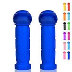 OTFAITP Scooter Grip Handlebar 1 Pair Bicycle Grip Fit for 2-3-4 Wheels Kid Kick Scooters,Children Bike,Drifting Scooter,Swing Scooter (Navy blue)