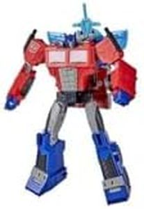 Transformers Bumblebee Cyberverse Adventures, Optimus Prime, Classe Officier, 30 cm en Mode Robot