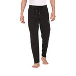 U.S. POLO ASSN. Mens Panelled Comfort Fit I669 Lounge Track Pants - Pack of 1 (Black M)