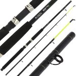 NGT FR-F-BOAT-MAX Boat Max - 6ft, 2pc, 25lb Boat Fishing Rod - Black, 6ft/ 1.8m