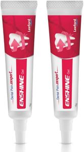 Enshine Dental Pain Gel Expert | Instant Relief for Toothache, Healthy Gums, Bad Odor Prevention, and Infection Control Pack of 2 (10g each)