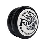 Yomega Fireball YoYo -HIGH Performance Responsive Transaxle Yoyo, Great for string tricks for advance Players to Perform Like Pros + Extra 2 yo yo Strings & 3 Month Warranty (black white)