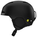 Giro Ledge MIPS Ski Helmet - Snowboard Helmet for Men, Women & Youth - Matte Black - M (55.5-59 cm)