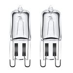 GMY G9 Halogen Oven Bulb 40W 230V 300℃ Heat Tolerant for Neff/AEG/Smeg/Zanussi/Bosch/Oven Light Bulb 2 Pack