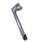 YIJU Bike Quill Stem Gooseneck Handlebar Riser 22.2mm Fork BMX Beach 40mm Stems Replacement Component Parts - Silver