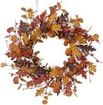 YNYLCHMX 18" Fall Wreaths for Front