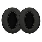 kwmobile Ear Pads Compatible with Sennheiser HD 4.50SE / HD 4.40BT / HD 4.30G / HD 4.20S Earpads - 2X Replacement for Headphones - Black