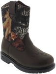 Deer Stags Boy's Tour, Brown Camo, 