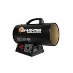 Mr. Heater MH60QFAV 60,000 BTU Portable Propane Forced Air Heater, 19.75 x 11.50 inches, black