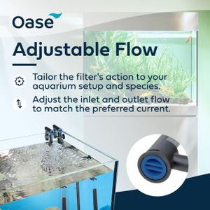 OASE FiltoSmart Thermo 200 Aquarium Filter – Integrated Heater