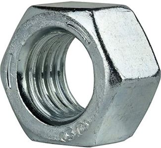 2"-4-1/2 Grade 5 Finished Hex Nuts, Electro Zinc Plated Steel Clear Finish, Quantity 1 By Fastenere