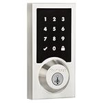 Kwikset 99160-016 SmartCode 916 Modern Contemporary Touchscreen Smart Lock Deadbolt Featuring SmartKey Security and Z-Wave Plus, Satin Nickel