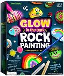 Kids Rock Painting Kit - Glow in Th