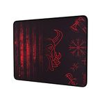 ZEBRONICS FIRESTORM gaming mouse pad for all mouse sensors with micro-textured fabric surface, anti slip rubber base, 440x350mm size, 4mm thickness and a Portable roll and go design