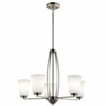 Kichler Lighting 44051NI Five Light Chandelier from The Tao Collection