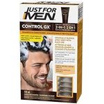 Just For Men Control GX 2 in 1 Grey Reducing Shampoo and Conditioner, Gradually Colors Hair, 118ml (1 Count)