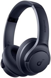 soundcore by Anker Q20i Wireless Bluetooth Over-Ear Headphones with Hybrid Active Noise Cancelling, 40h Playtime in ANC Mode, Hi-Res Audio, Deep Bass, App Personalization (Blue)