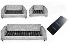 L S U Sofa Support Boards Seat Armchair Rejuvenator Sagging Saver Boards 1 2 3 Seater (2 Seater (50 cm x 95 cm))