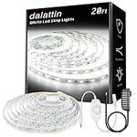 dalattin White LED Strip Lights, 20